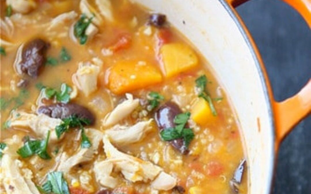 Estofado de Pollo con Calabacín y Quinoa