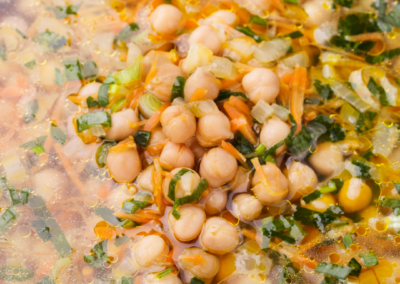 Mediterranean Chickpea Soup